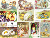 Chicks & Violets Collage Sheet