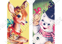 Christmas Tags Collage Sheet