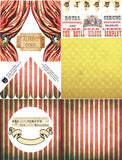 Circus Tunnel Parts Collage Sheet