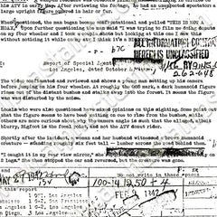 CLASSIFIED UFO Collage Sheet
