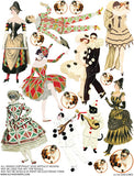 Costumes Collage Sheet