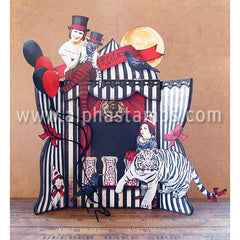 Dark Circus ATC Frame Set Collage Sheet