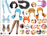 Doll Parts Collage Sheet