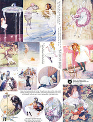 Down the Rabbit Hole Collage Sheet