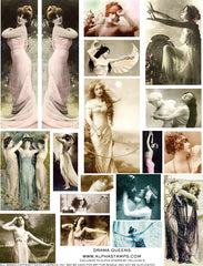 Tallulah's Drama Queens Collage Sheet