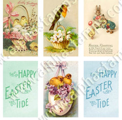 Easter Banners Collage Sheet