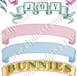Easter Banners Collage Sheet
