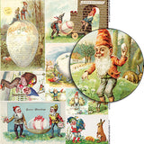 Easter Gnomes Collage Sheet