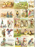 Easter Parade Collage Sheet