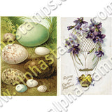 Eggs and Easter Collage Sheet