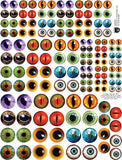 Eyeballs Collage Sheet