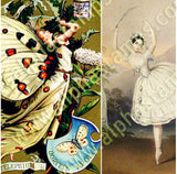 Fairy Ballerinas Collage Sheet