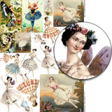 Fairy Ballerinas Collage Sheet