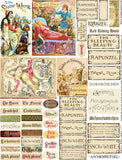 Fairy Tale Titles Collage Sheet