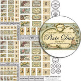 Fairy Apothecary Collage Sheet