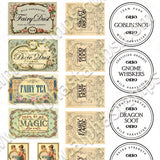 Fairy Apothecary Collage Sheet