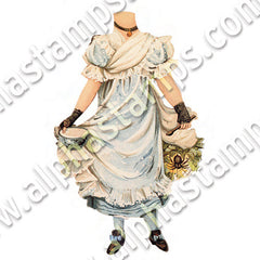 Fairy Tale Costumes Collage Sheet