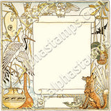 Fairy Tale Curtains Collage Sheet