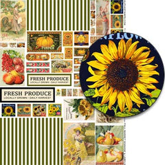 Fall Market Signage and Labels Collage Sheet