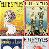 Fashion Posters & Magazine Covers Collage Sheet