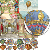 Festivals & Hot Air Balloons Collage Sheet