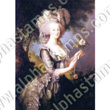 Floral Marie Antoinette Collage Sheet