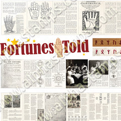 Fortunes Told Collage Sheet