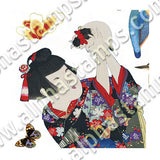 Geishas Collage Sheet