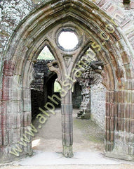 Slide Mailer Gothic Arches Collage Sheet