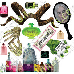 Grizelda's House of Beauty Collage Sheet