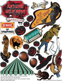 Halloween Carnival Rides #3 Collage Sheet