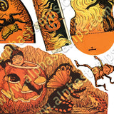 Halloween Fairies Collage Sheet