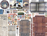 Haunted Ship Travel Collage Sheet