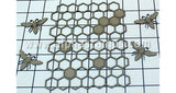 Honeycomb & Bees Die-Cut Chipboard Set