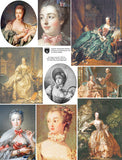 Jeanne Antoinette Poisson Collage Sheet