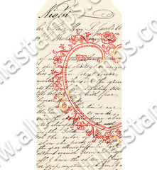 Love Letter Tags Collage Sheet