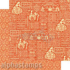 Midnight Masquerade Moonlight Mystery Scrapbook Paper - SOLD OUT