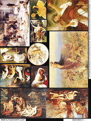Maenads Collage Sheet