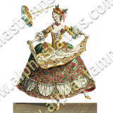 French Ballet Costumes Collage Sheet