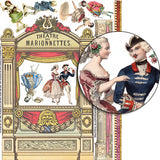 Marionnette Theatre Collage Sheet