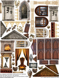 Mini Gothic Architecture Collage Sheet