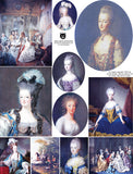 More Marie Antoinette Collage Sheet