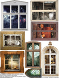 More Spooky Windows Collage Sheet