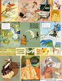 Mother Goose Covers Collage Sheet