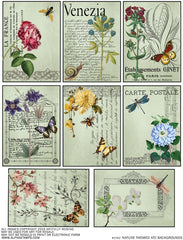 Nature ATC Backgrounds Collage Sheet