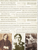 Oscar Wilde Quotes Collage Sheet