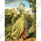 Outdoor Fashions of the 1780s Collage Sheet
