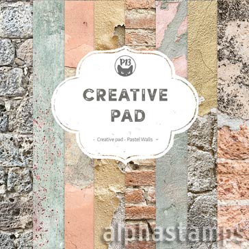 Pastel Walls 6x6 Creative Pad