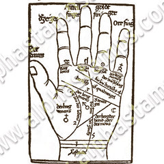 Palmistry Collage Sheet