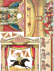 Paper Theatre Cirque Collage Sheet